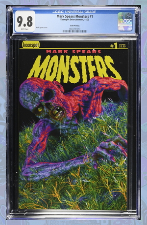Mark Spears Monsters #1 6th Print Cover A Mark Spears Zombie | CGC 9.8