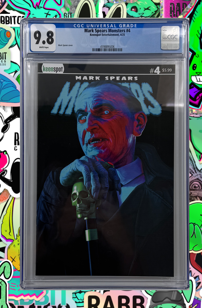 Mark Spears Monsters #4 | Cover A Mark Spears Dracula | CGC 9.8