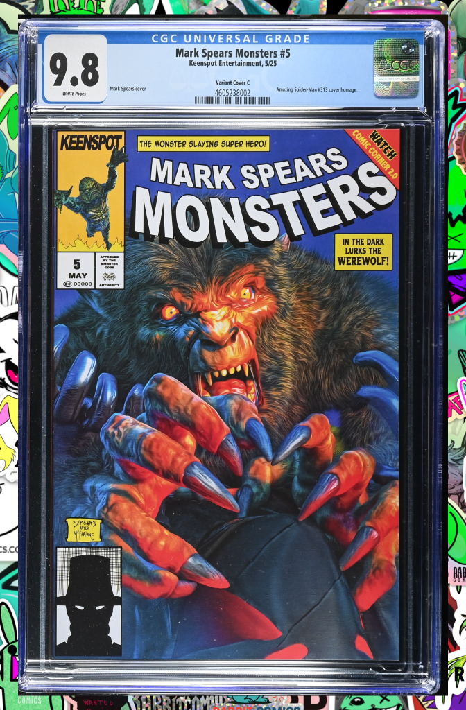 Mark Spears Monsters #5 | Cover C Mark Spears Asm #313 Homage Variant | CGC 9.8