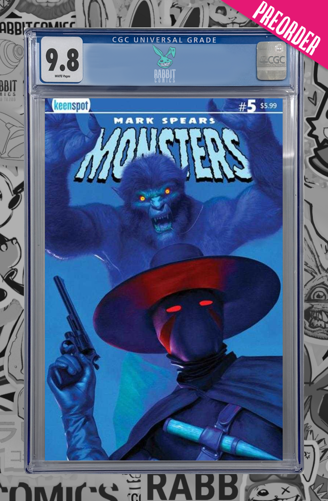 Mark Spears Monsters #5 | Cover A Mark Spears The Fight | CGC 9.8 | PREORDER