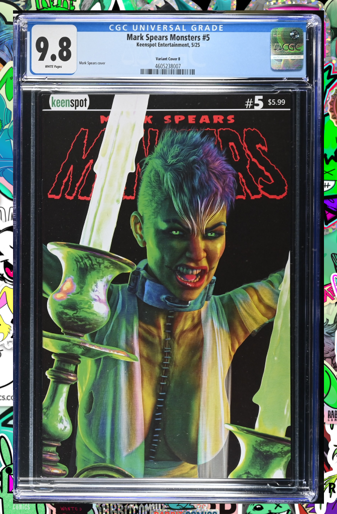Mark Spears Monsters #5 | Cover B Mark Spears Haircut Variant | CGC 9.8