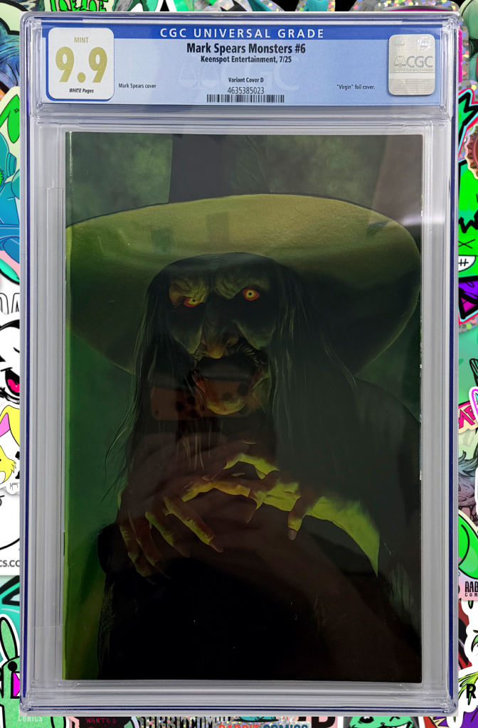Mark Spears Monsters #6 | 1:50 Foil Ratio Variant | CGC 9.9