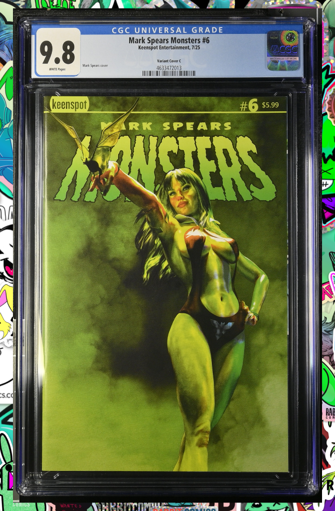 Mark Spears Monsters #6 | Cover C Mark Spears Vampirella Variant | CGC 9.8