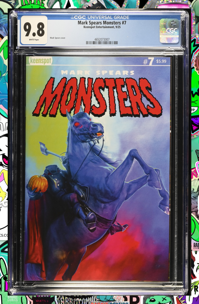 Mark Spears Monsters #7 Cover A Mark Spears The Headless Horseman | CGC 9.8