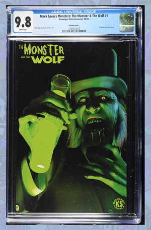 Mark Spears Monsters The Monster & The Wolf #1 1:500 Ratio | CGC 9.8