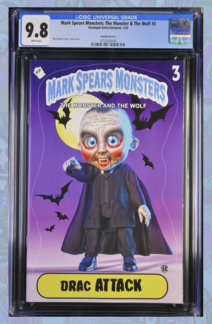 Mark Spears Monsters The Monster & The Wolf #2 1:25 Ratio | CGC 9.8