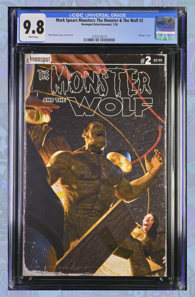Mark Spears Monsters The Monster & The Wolf #2 Cover A | CGC 9.8