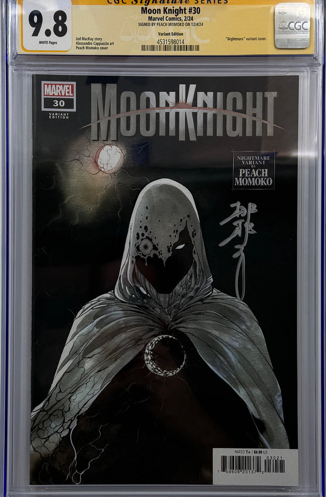 MOON KNIGHT #30 | PEACH MOMOKO NIGHTMARE VARIANT | CGC SS 9.8