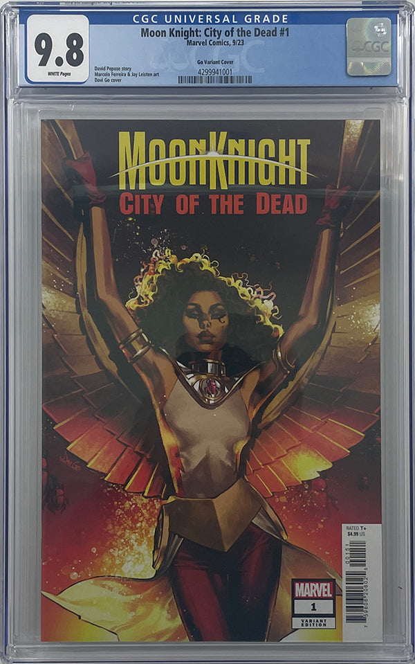 MOON KNIGHT: CITY OF THE DEAD #1 | DAVI GO VARIANT | CGC 9.8