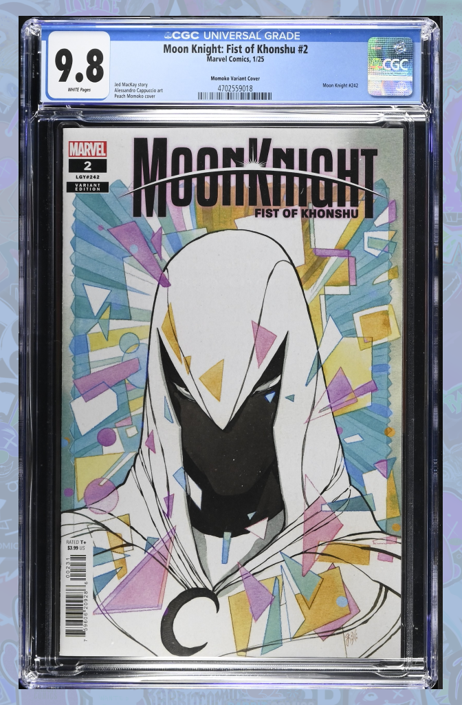 MOON KNIGHT: FIST OF KHONSHU #2 | PEACH MOMOKO VARIANT | CGC 9.8