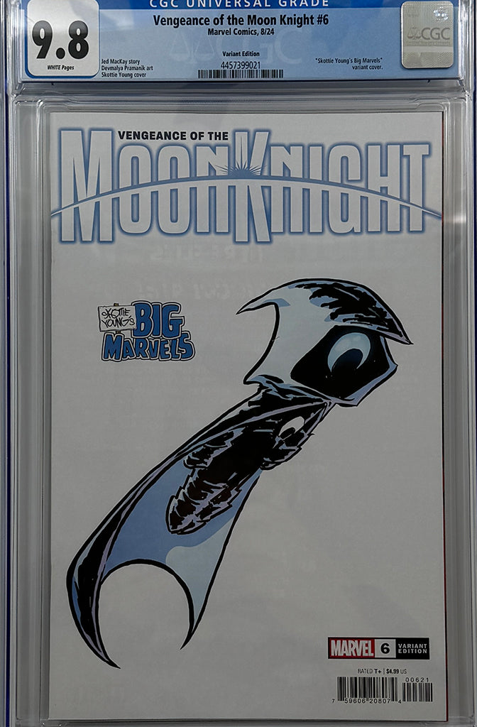 VENGEANCE OF THE MOON KNIGHT #6 | SKOTTIE YOUNG'S BIG MARVEL VARIANT | CGC 9.8