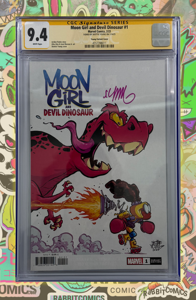 MOON GIRL & DEVIL DINOSAUR #1 | SKOTTIE YOUNG VARIANT | CGC SS 9.4