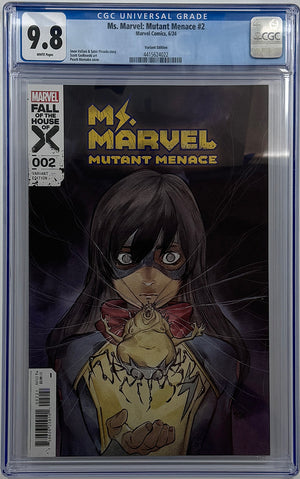 MS. MARVEL: MUTANT MENACE #2 | PEACH MOMOKO VARIANT | CGC 9.8