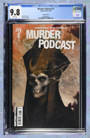 Murder Podcast #1 Cover C Ebrahel Lurci 1:5 Ratio | CGC 9.8