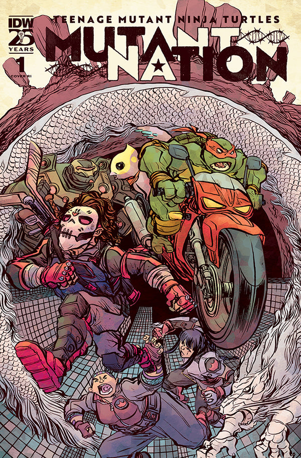 Teenage Mutant Ninja Turtles: Mutant Nation #1 | 1:10 RATIO VARIANT