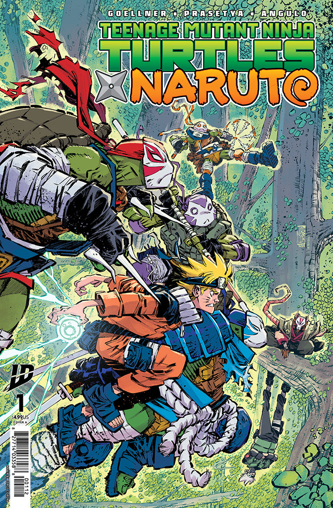 Teenage Mutant Ninja Turtles x Naruto #1 2nd Print | Cover A (Corona)