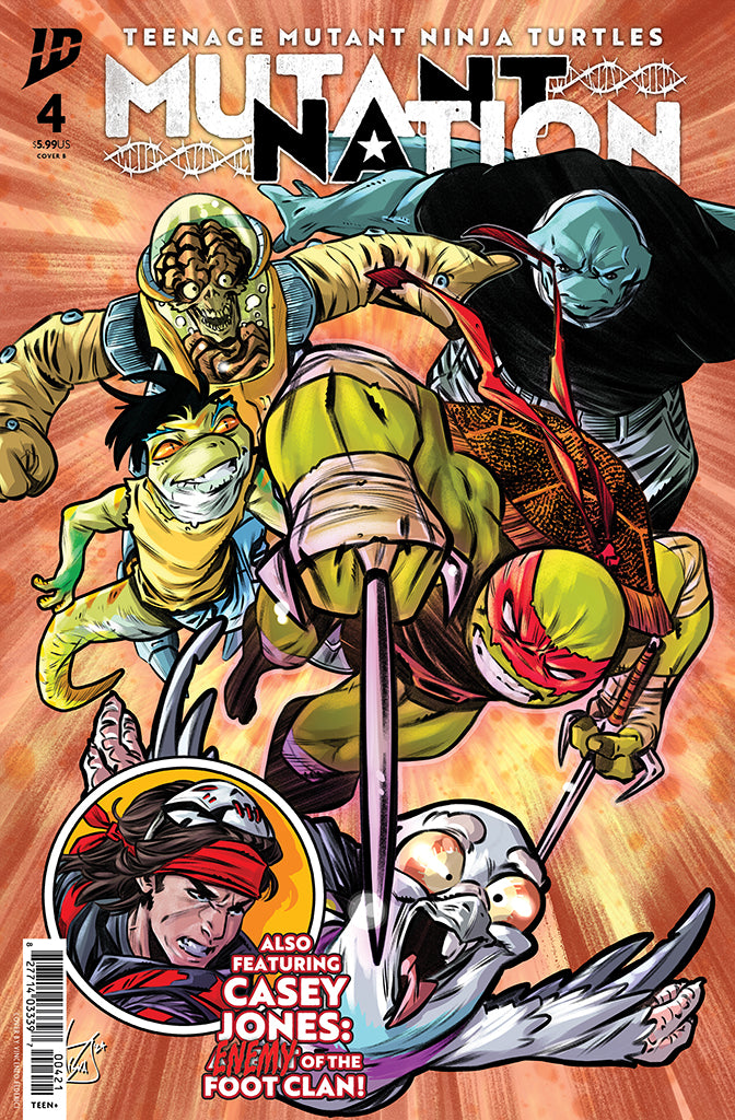 Teenage Mutant Ninja Turtles: Mutant Nation #4 | Cover B