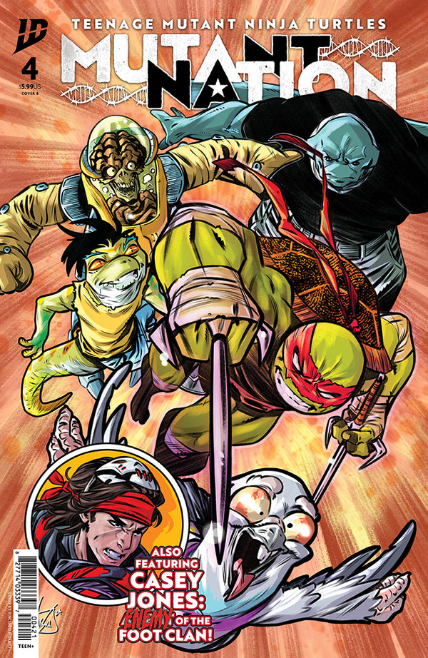 Teenage Mutant Ninja Turtles: Mutant Nation #4 | Cover B  | PREORDER