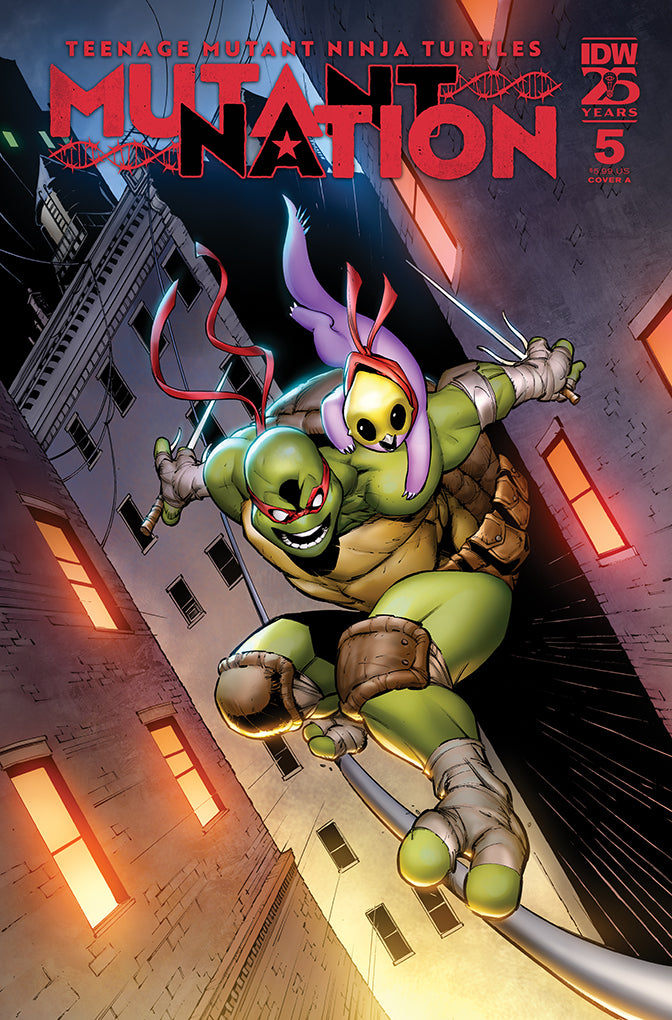 Teenage Mutant Ninja Turtles: Mutant Nation #5 | Cover A (Dunbar)
