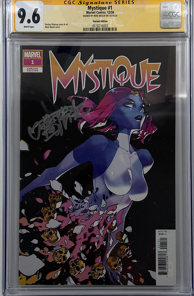MYSTIQUE #1 | ROSE BESCH VARIANT | CGC SS 9.6