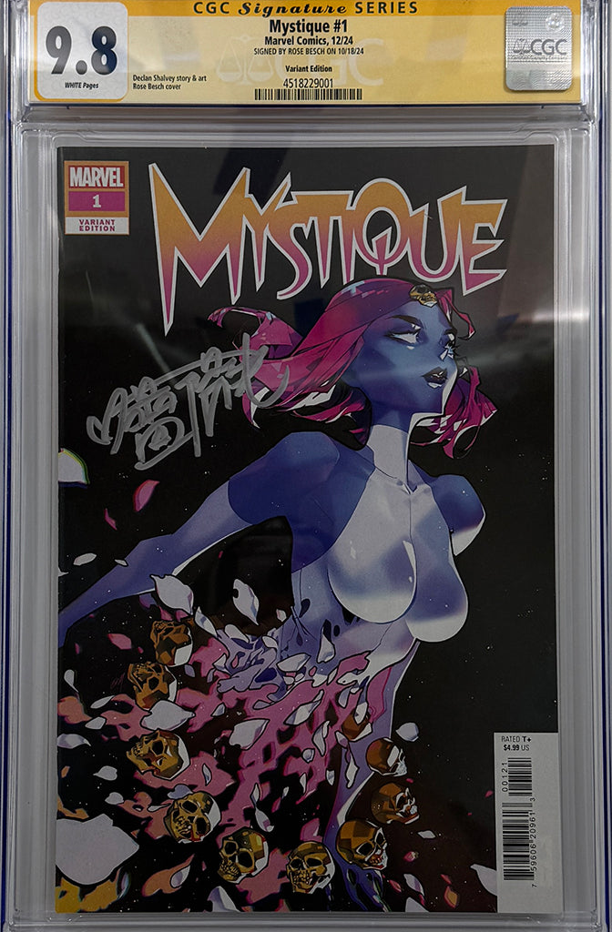 MYSTIQUE #1 | ROSE BESCH VARIANT | CGC SS 9.8
