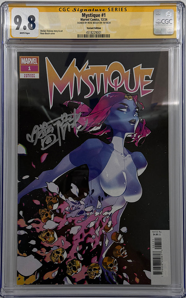 MYSTIQUE #1 | ROSE BESCH VARIANT | CGC SS 9.8