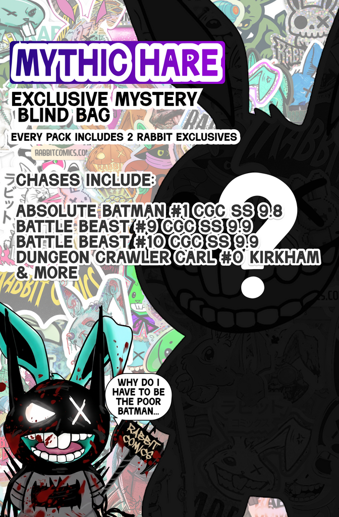 MYTHIC HARE BLIND BAG - ABSOLUTE BATMAN #1 CGC SS 9.8 CHASE!