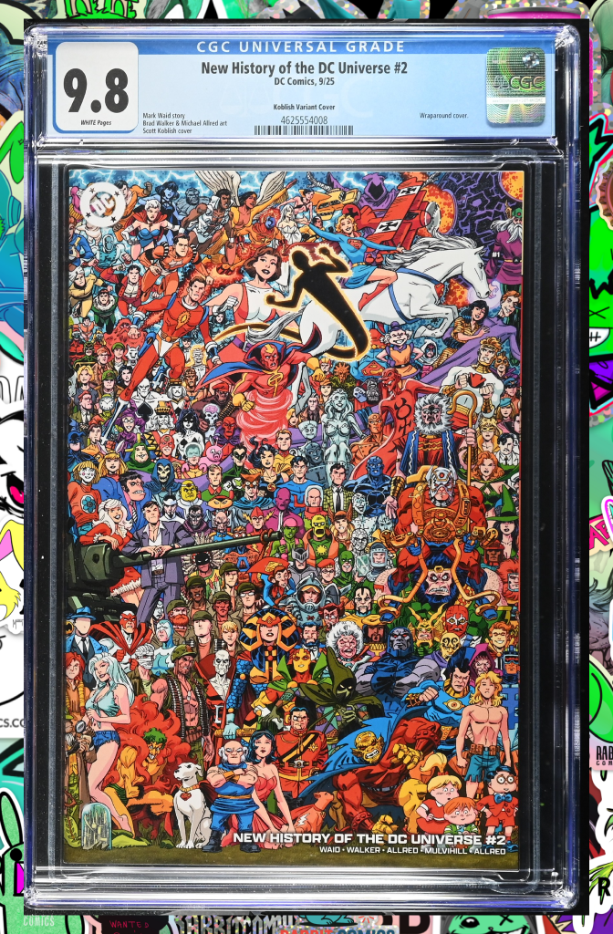 New History Of The DC Universe #2 (Of 4) | Cover D Scott Koblish Legacy Variant | CGC 9.8