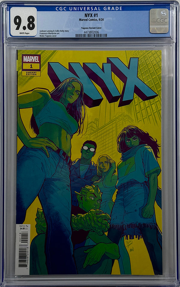 NYX #1 | RICKIE YAGAWA 1:25 RATIO VARIANT | CGC 9.8