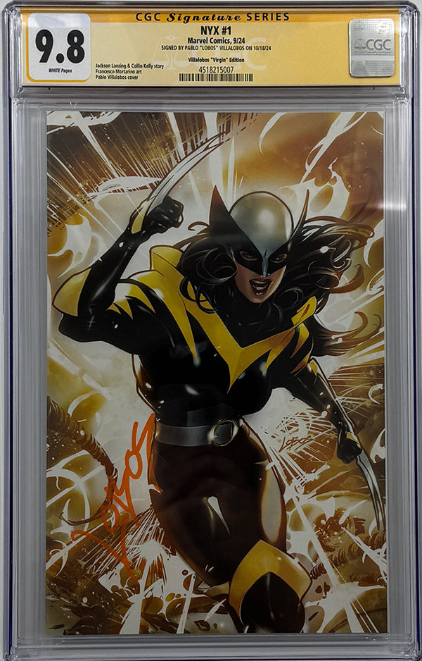 NYX #1 | LOBOS 1:50 RATIO VARIANT | CGC SS 9.8