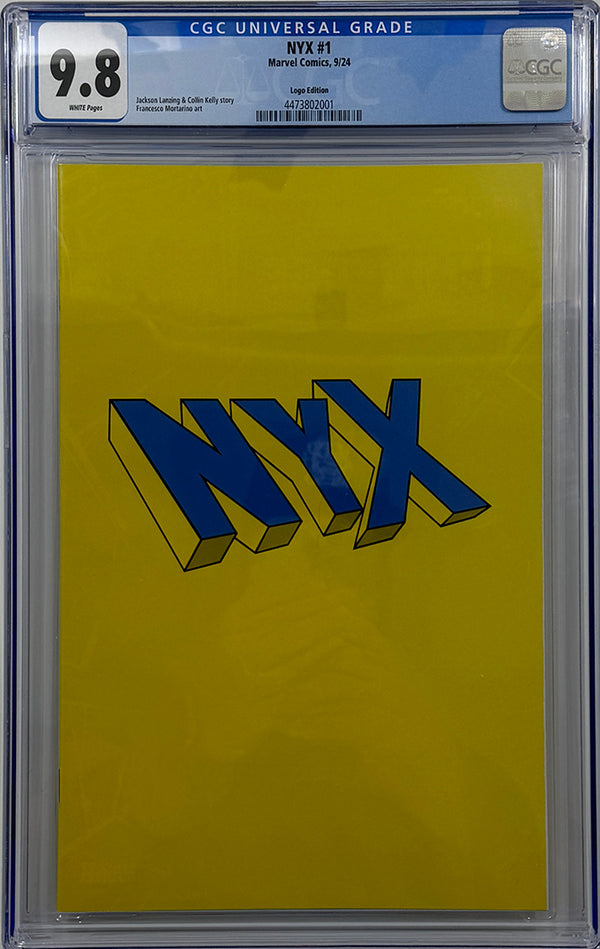 NYX #1 | LOGO VARIANT | CGC 9.8