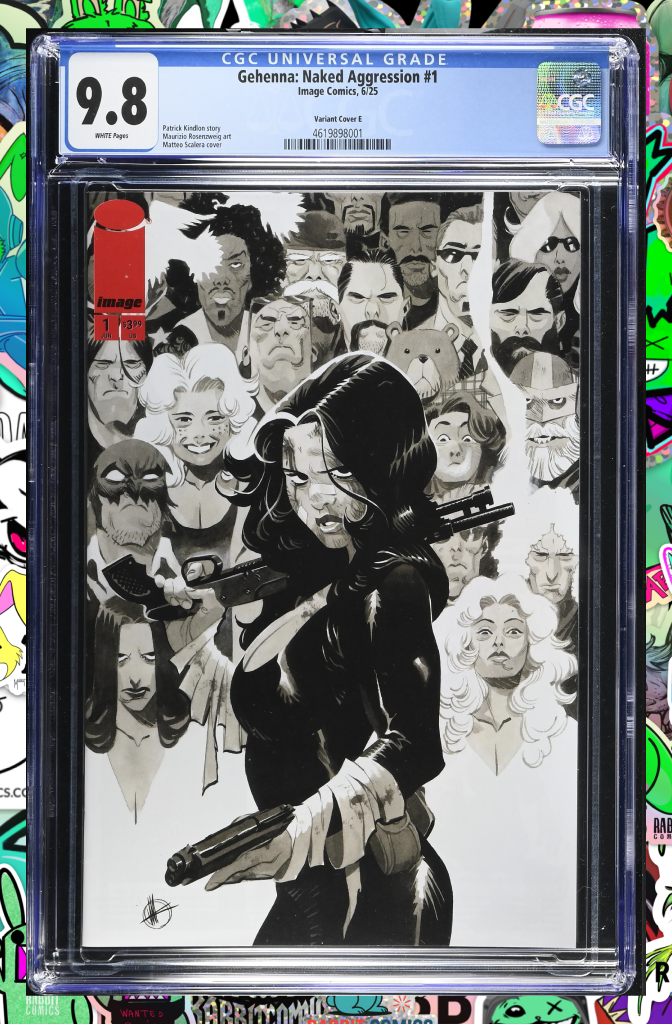 Gehenna Naked Aggression #1 (Of 4) | 1:25 Ratio | CGC 9.8