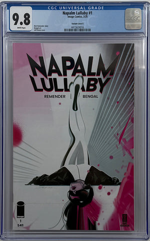 NAPALM LULLABY #1 | CVR E INC 1:20 INCENTIVE RATIO VARIANT | CGC 9.8