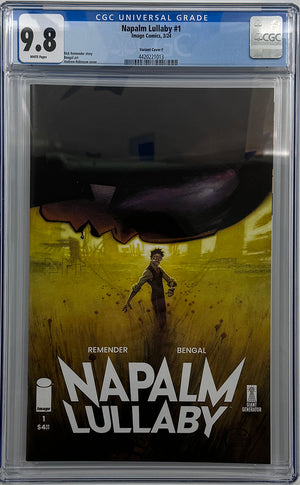 NAPALM LULLABY #1 | CVR F INC 1:30 INCENTIVE RATIO VARIANT | CGC 9.8
