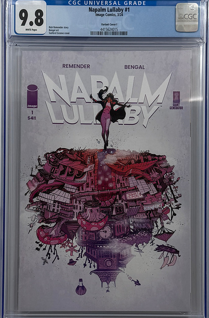 NAPALM LULLABY #1 | CVR I INC 1:60 INCENTIVE RATIO VARIANT | CGC 9.8