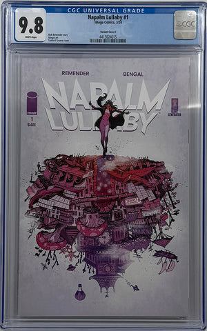 NAPALM LULLABY #1 | CVR I INC 1:60 INCENTIVE RATIO VARIANT | CGC 9.8