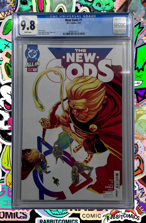 NEW GODS #1 (OF 12) | CVR A NIMIT MALAVIA | CGC 9.8