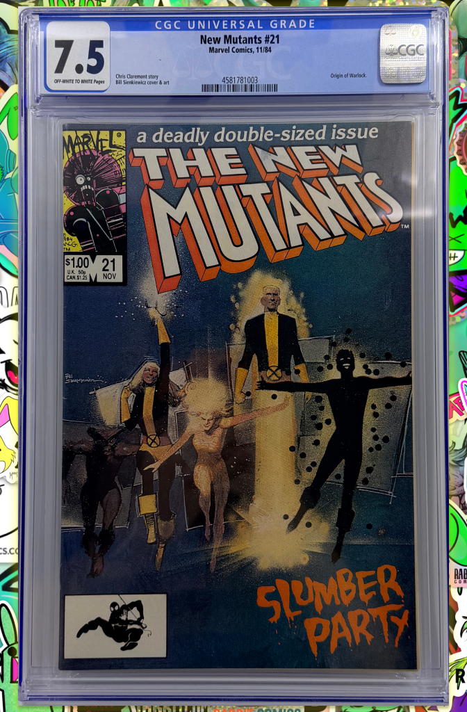 New Mutants #21 | Origin of Warlock | CGC 7.5