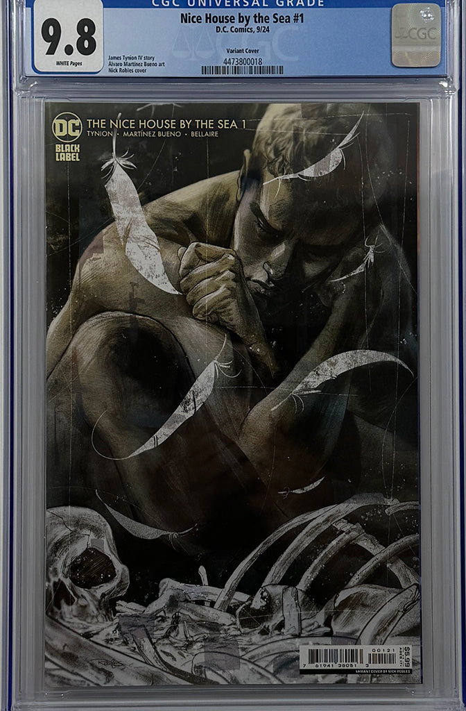 NICE HOUSE BY THE SEA #1 (OF 12) | CVR B NICK ROBLES CARD STOCK VARIANT | CGC 9.8