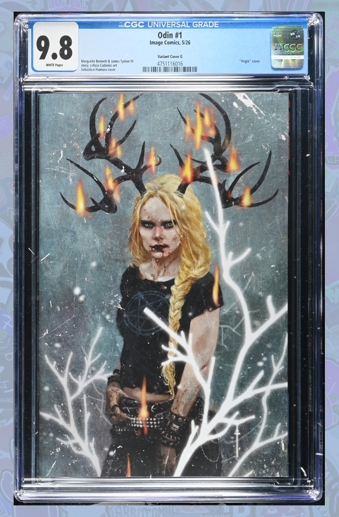 Odin #1 (Of 9) Cover G Sebastian Fiumara Variant (Mature) | CGC 9.8