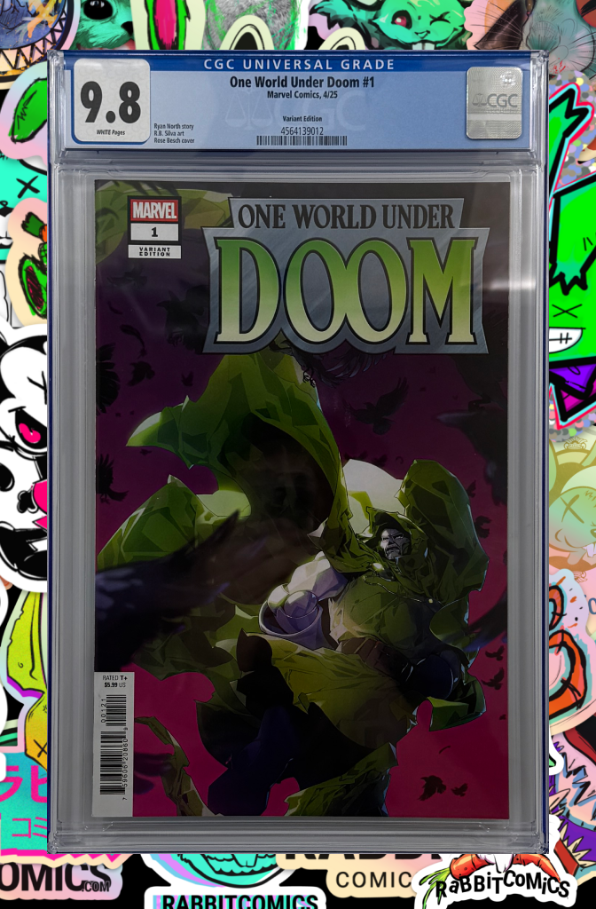 ONE WORLD UNDER DOOM #1 | ROSE BESCH VARIANT | CGC 9.8
