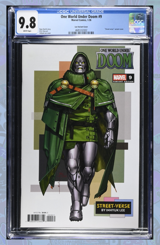 One World Under Doom #9 Inhyuk Lee Street Verse Variant | CGC 9.8