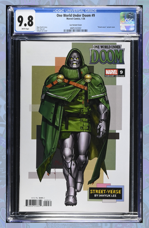 One World Under Doom #9 Inhyuk Lee Street Verse Variant | CGC 9.8