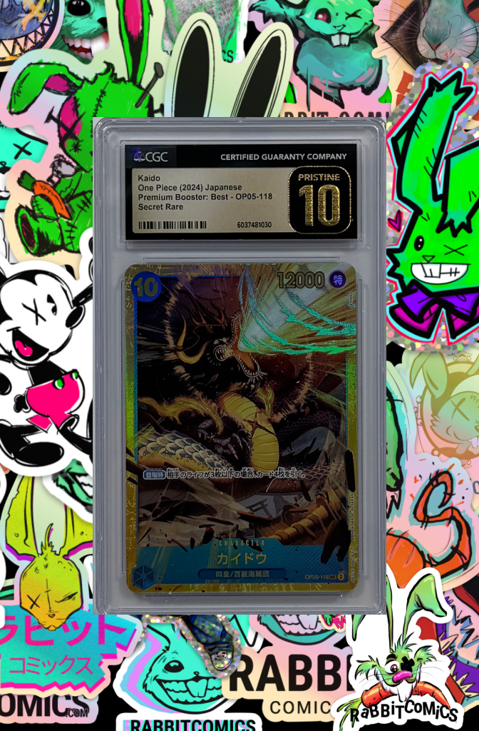 ONE PIECE (2024) JAPANESE KAIDO | OP05-118 SECRET RARE  | CGC PRESTINE 10
