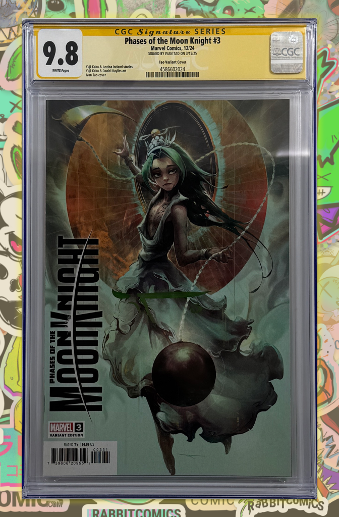 PHASES OF THE MOON KNIGHT #3 | Ivan Tao Variant | CGC SS 9.8