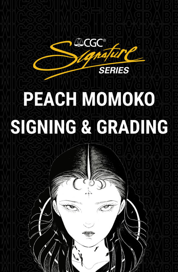 PEACH MOMOKO SIGNATURE AND CGC GRADING