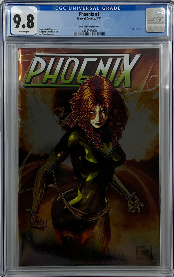 PHOENIX #1 | JOE QUESADA FOIL VARIANT | CGC 9.8