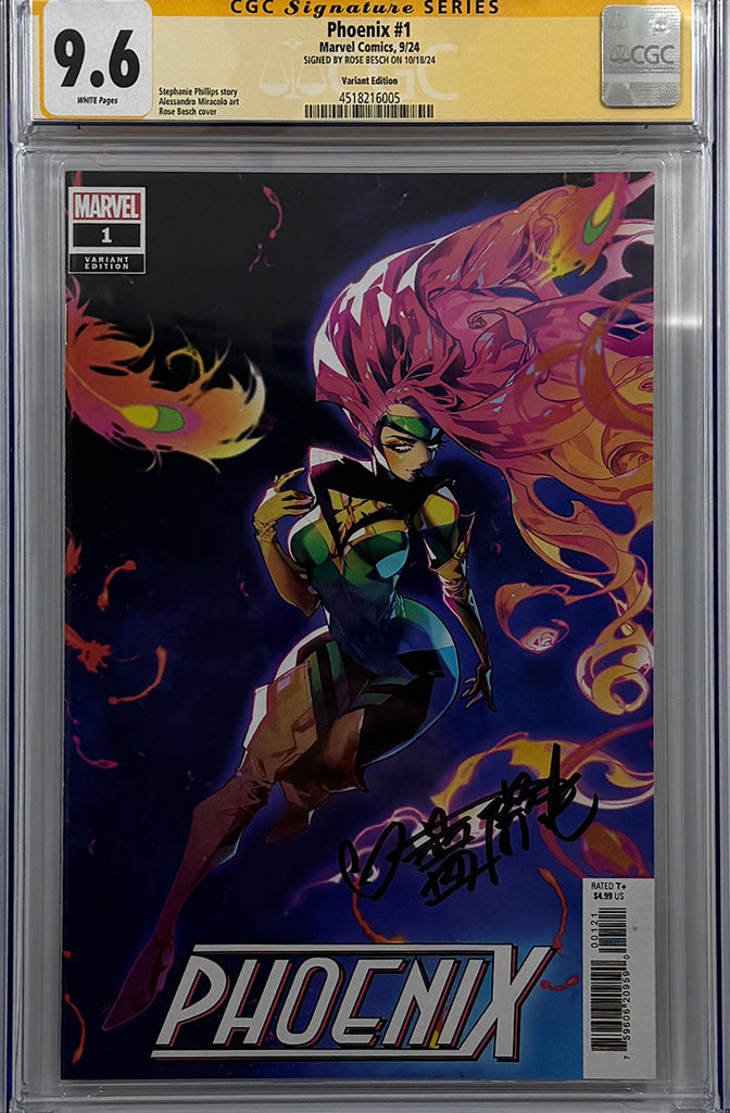 PHOENIX #1 | ROSE BESCH VARIANT | SIGNED BY ROSE BESCH | CGC SS 9.6
