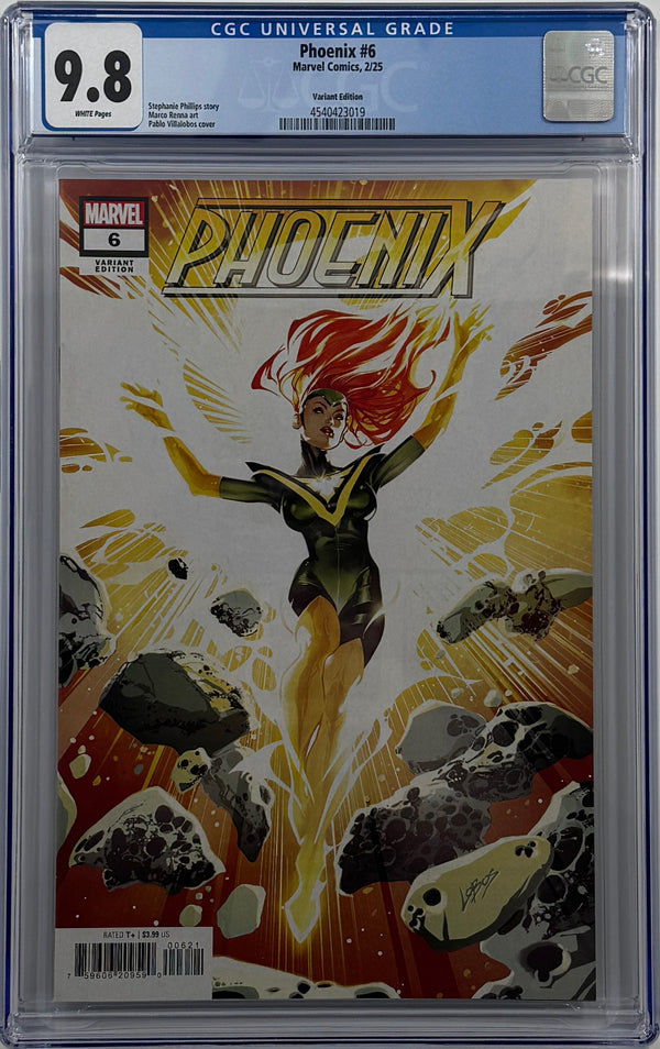 PHOENIX #6 | PABLO VILLALOBOS VARIANT | CGC 9.8