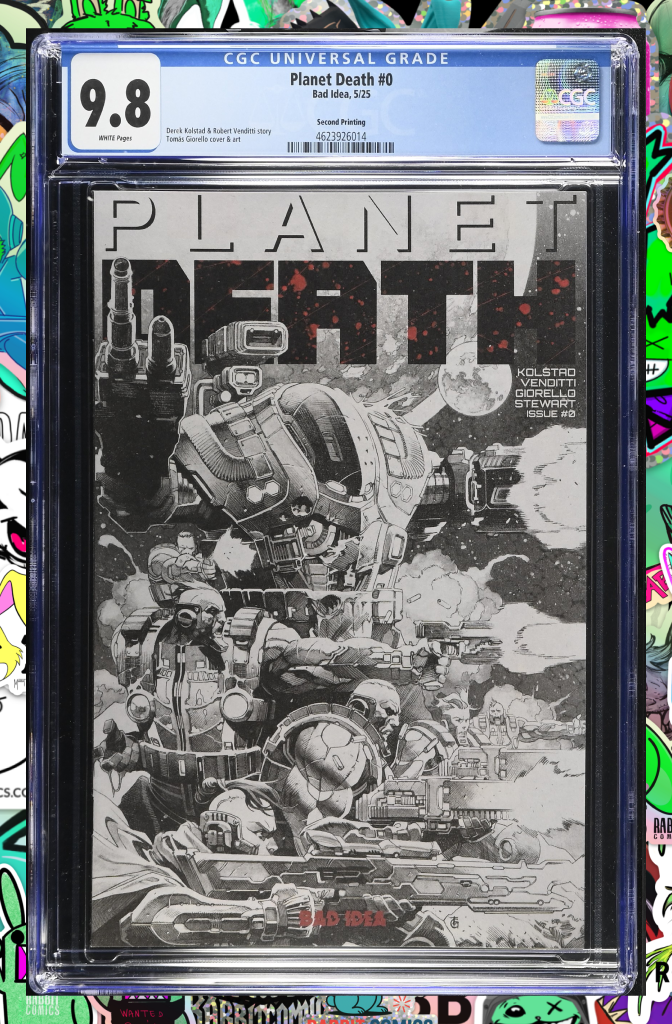 Planet Death #0 | 2nd Printing | CGC 9.8
